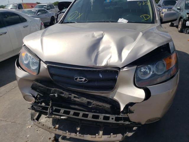 Photo 9 from auction – 2007 HYUNDAI SANTA FE G with VIN 5NMSG13D17H128749