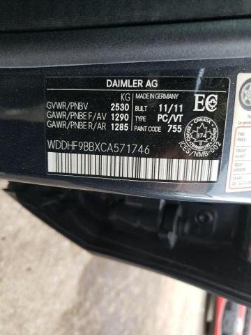 Photo 10 from auction – 2012 MERCEDES-BENZ E 550 4MAT with VIN WDDHF9BBXCA571746