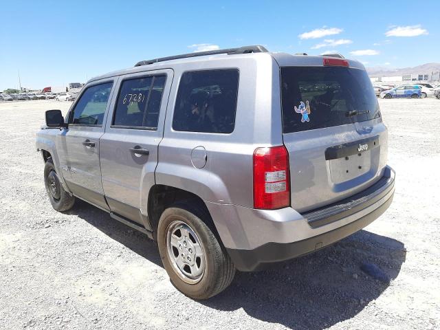 Photo 3 from auction – 2016 JEEP PATRIOT SP with VIN 1C4NJPBB7GD804048