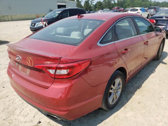 Photo 4 from auction – 2017 HYUNDAI SONATA SE with VIN 5NPE24AF0HH543714