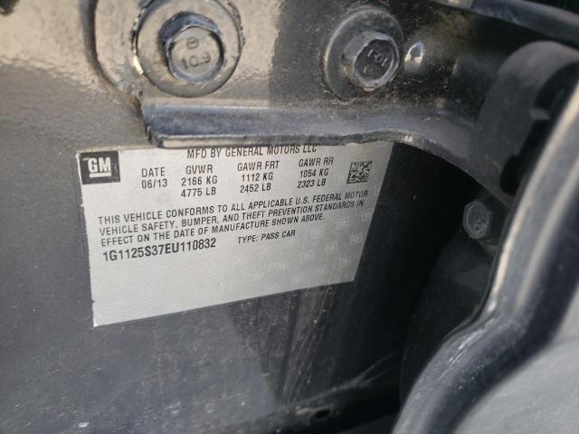 Photo 10 from auction – 2014 CHEVROLET IMPALA LT with VIN 1G1125S37EU110832