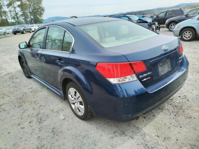 Photo 3 from auction – 2011 SUBARU LEGACY 2.5 with VIN 4S3BMBA6XB3247569