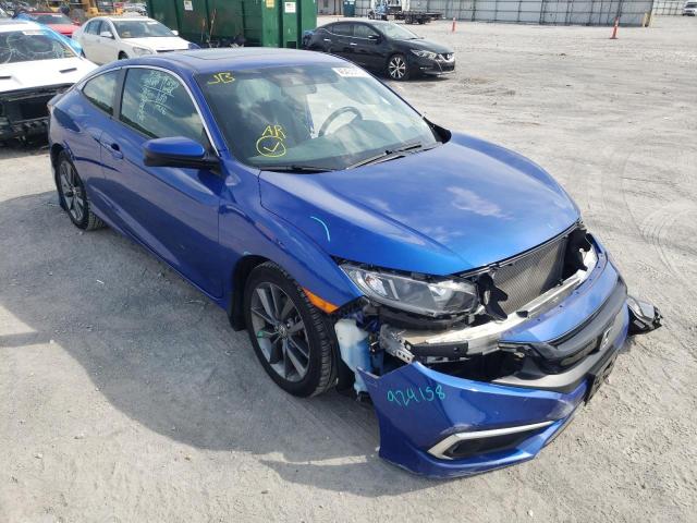 HONDA CIVIC EX 2019 with VIN 2HGFC3B39KH352245 - Photo from auction