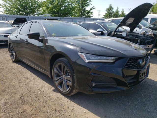 ACURA TLX TECH A 2021 with VIN 19UUB6F53MA801282 - Photo from auction