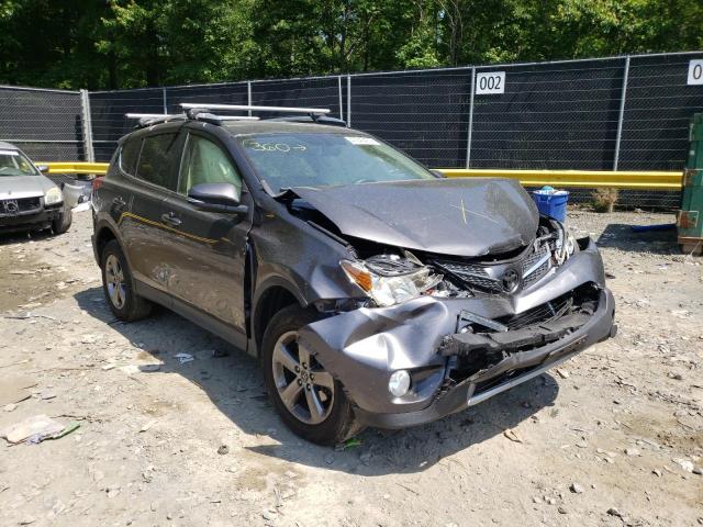 TOYOTA RAV4 XLE 2015 with VIN JTMRFREV4FJ036212 - Photo from auction