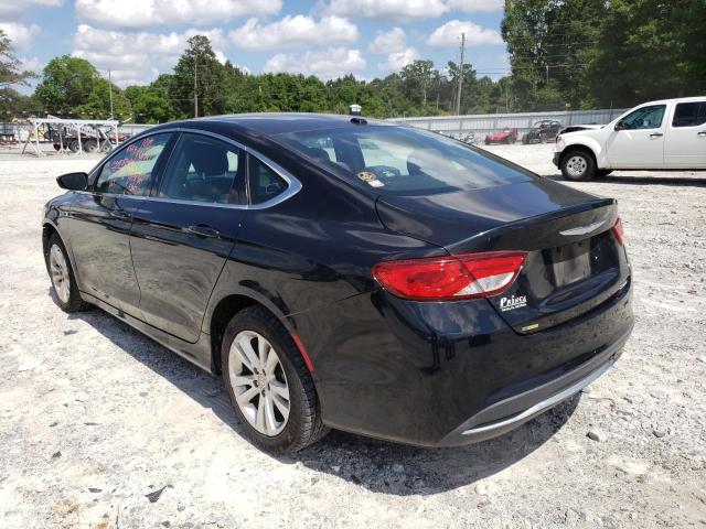 Photo 3 from auction – 2015 CHRYSLER 200 LIMITE with VIN 1C3CCCAB8FN611741