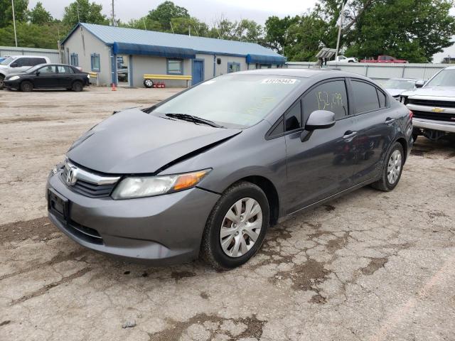 Photo 2 from auction – 2012 HONDA CIVIC LX with VIN 2HGFB2F58CH315410