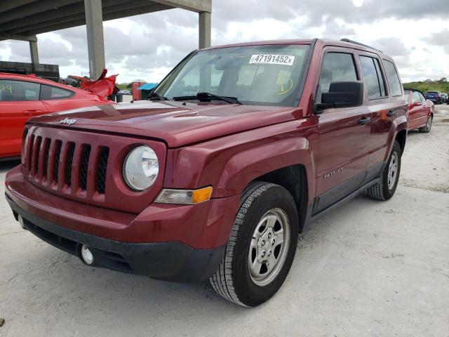 Photo 2 from auction – 2017 JEEP PATRIOT SP with VIN 1C4NJPBB2HD157933