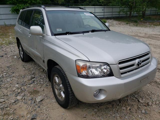 TOYOTA HIGHLANDER 2005 with VIN JTEEP21A750120496 - Photo from auction