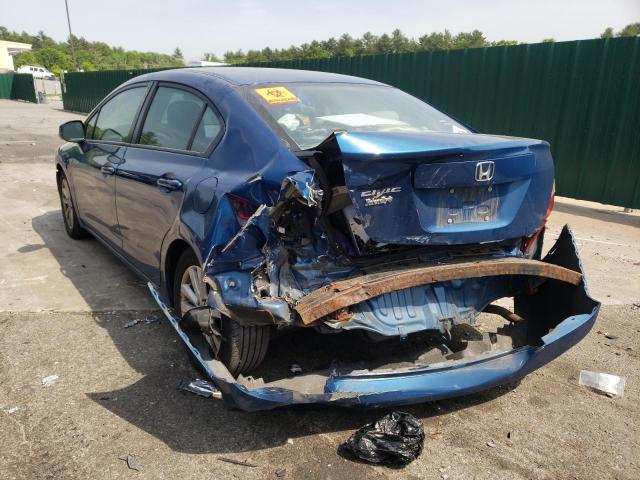 Photo 3 from auction – 2012 HONDA CIVIC EX with VIN 2HGFB2F80CH552418