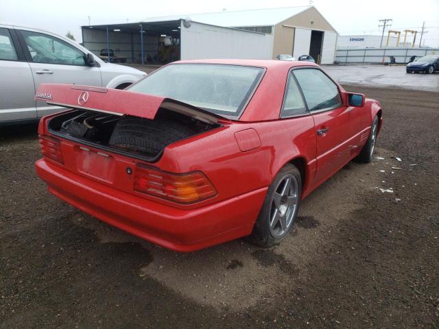 Photo 4 from auction – 1992 MERCEDES-BENZ 500 SL with VIN WDBFA66E2NF061236