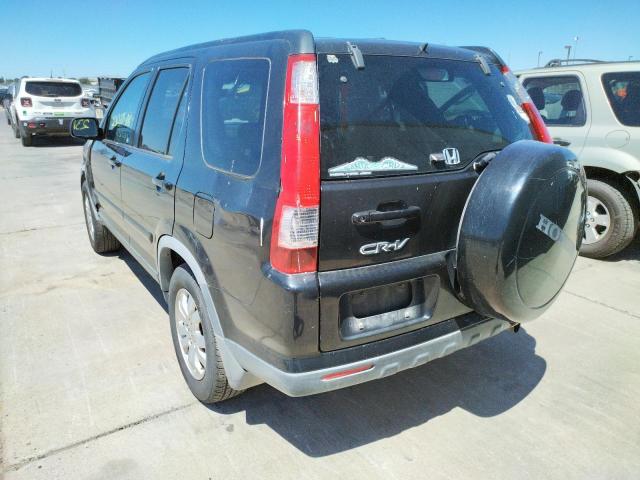 Photo 3 from auction – 2006 HONDA CR-V SE with VIN JHLRD78916C058653