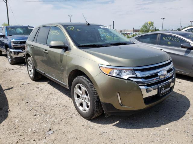 FORD EDGE SEL 2013 with VIN 2FMDK3JC7DBB00697 - Photo from auction