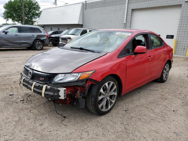 Photo 2 from auction – 2012 HONDA CIVIC SI with VIN 2HGFB6E54CH701752