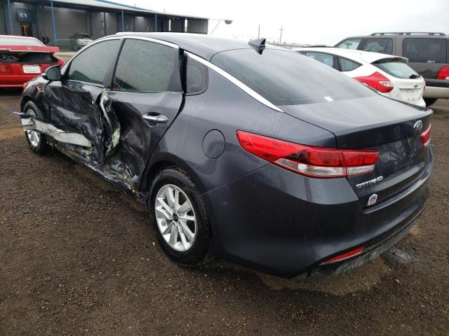 Photo 3 from auction – 2017 KIA OPTIMA with VIN KNAGT4L3XH5176116