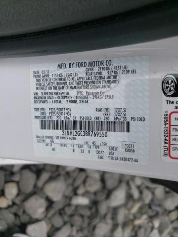 Photo 10 from auction – 2011 LINCOLN MKZ with VIN 3LNHL2GC3BR769550