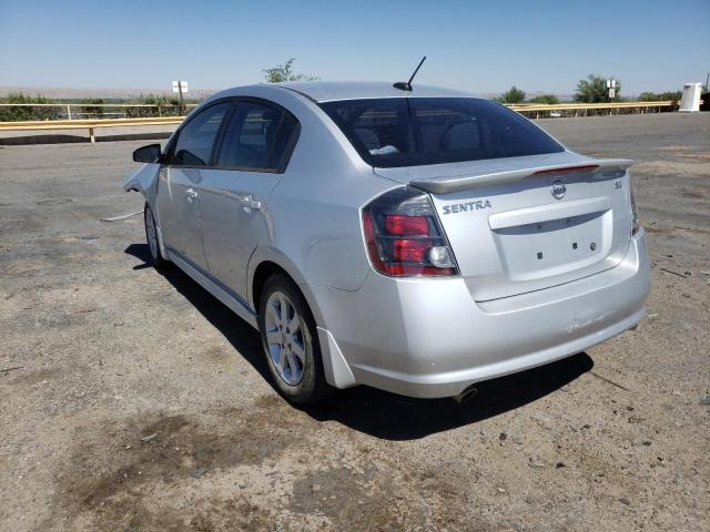 Photo 3 from auction – 2012 NISSAN SENTRA 2.0 with VIN 3N1AB6AP6CL614509
