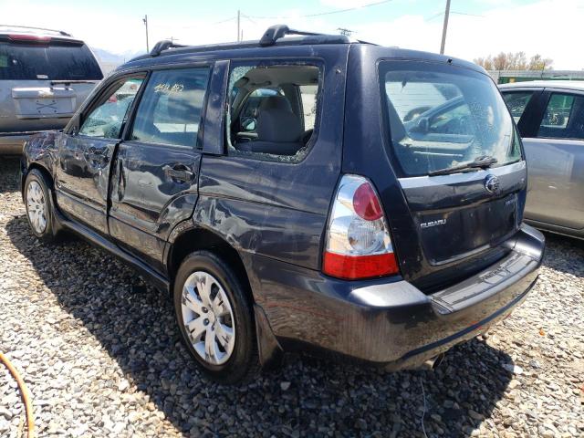 Photo 3 from auction – 2008 SUBARU FORESTER 2 with VIN JF1SG63688H715070