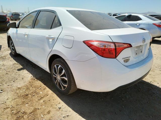Photo 3 from auction – 2017 TOYOTA COROLLA L with VIN 2T1BURHEXHC834683
