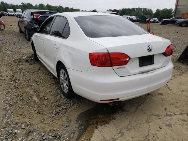 Photo 3 from auction – 2013 VOLKSWAGEN JETTA BASE with VIN 3VW2K7AJ0DM312578