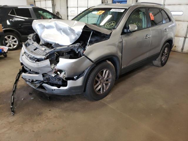 Photo 2 from auction – 2014 KIA SORENTO LX with VIN 5XYKTDA68EG489520