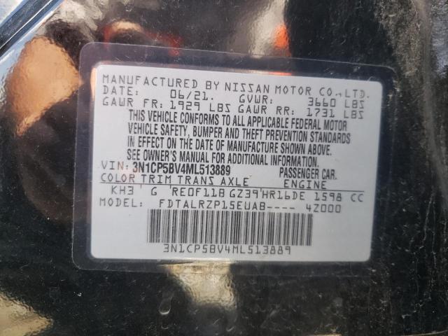 Photo 10 from auction – 2021 NISSAN KICKS S with VIN 3N1CP5BV4ML513889