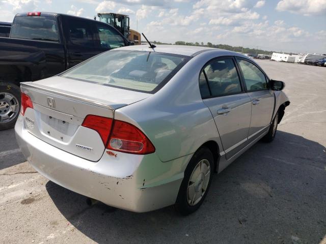 Photo 4 from auction – 2006 HONDA CIVIC HYBR with VIN JHMFA36226S007920