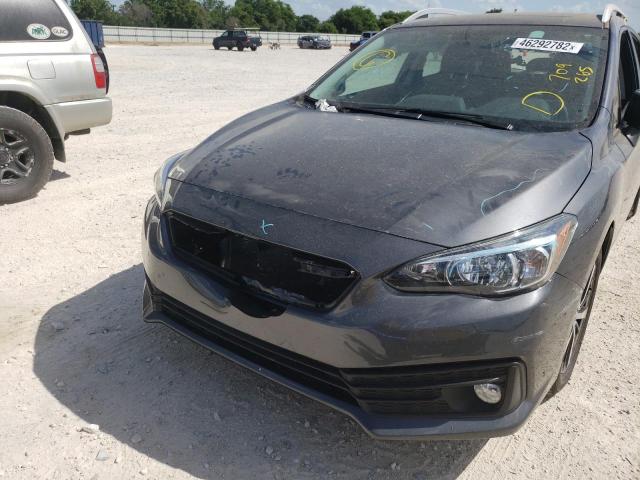Photo 9 from auction – 2021 SUBARU IMPREZA PR with VIN 4S3GTAD69M3709265