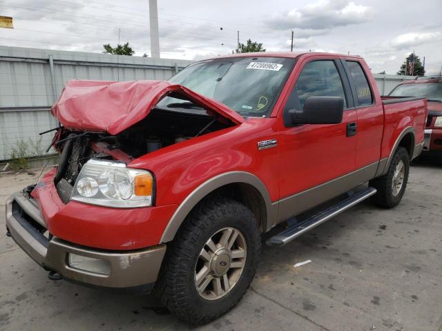 Photo 2 from auction – 2005 FORD F150 with VIN 1FTPX14585FB40842