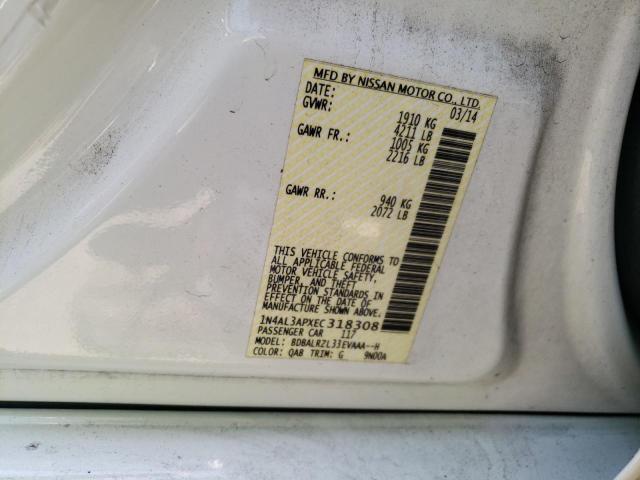 Photo 10 from auction – 2014 NISSAN ALTIMA 2.5 with VIN 1N4AL3APXEC318308