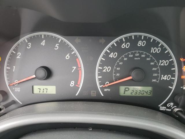 Photo 8 from auction – 2009 TOYOTA COROLLA BA with VIN JTDBL40E59J017788