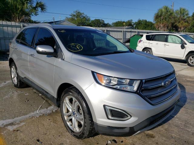 FORD EDGE TITAN 2018 with VIN 2FMPK3K82JBB56517 - Photo from auction