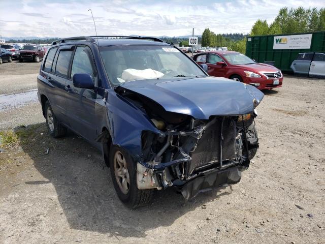 TOYOTA HIGHLANDER 2002 с VIN JTEGD21A920036807 - Фото с аукциона