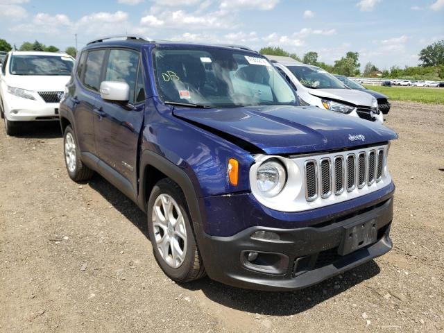 JEEP RENEGADE L 2017 with VIN ZACCJADB4HPF93895 - Photo from auction