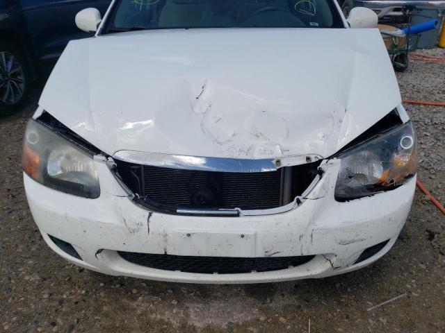 Photo 9 from auction – 2009 KIA SPECTRA EX with VIN KNAFE222295623414