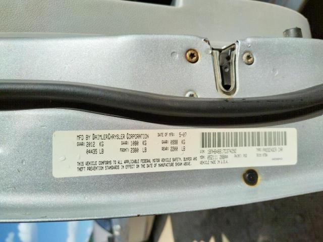 Photo 10 from auction – 2007 DODGE CALIBER SX with VIN 1B3HB48B17D374292