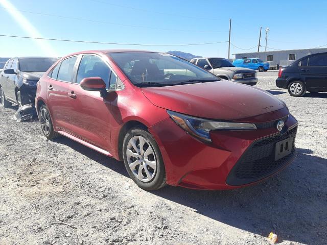 TOYOTA COROLLA LE 2020 with VIN 5YFEPRAE9LP079842 - Photo from auction