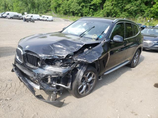 Photo 2 from auction – 2021 BMW X3 XDRIVE3 with VIN 5UXTY5C09M9F78499