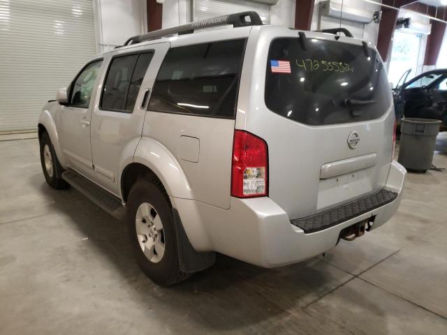 Photo 3 from auction – 2007 NISSAN PATHFINDER with VIN 5N1AR18W07C626760