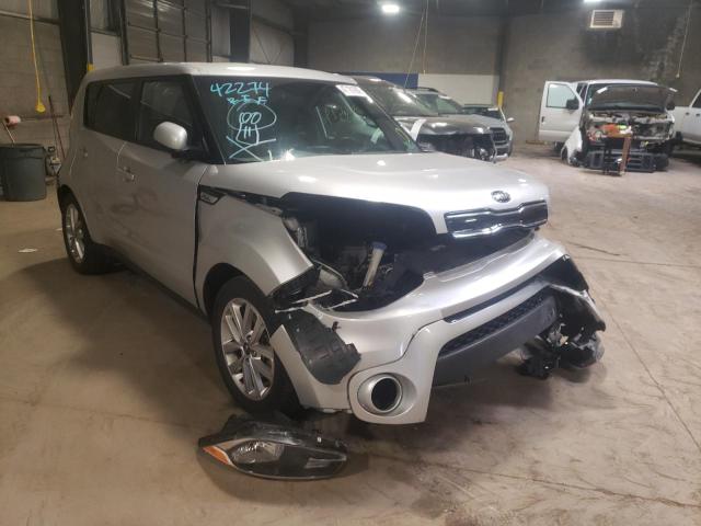 KIA SOUL + 2017 with VIN KNDJP3A53H7423475 - Photo from auction