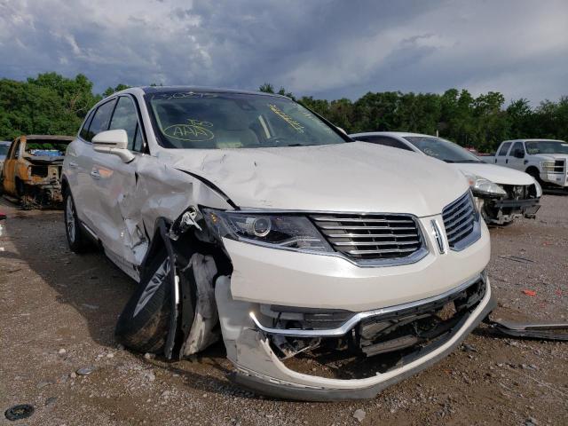 LINCOLN MKX SELECT 2017 with VIN 2LMPJ6KP6HBL30275 - Photo from auction