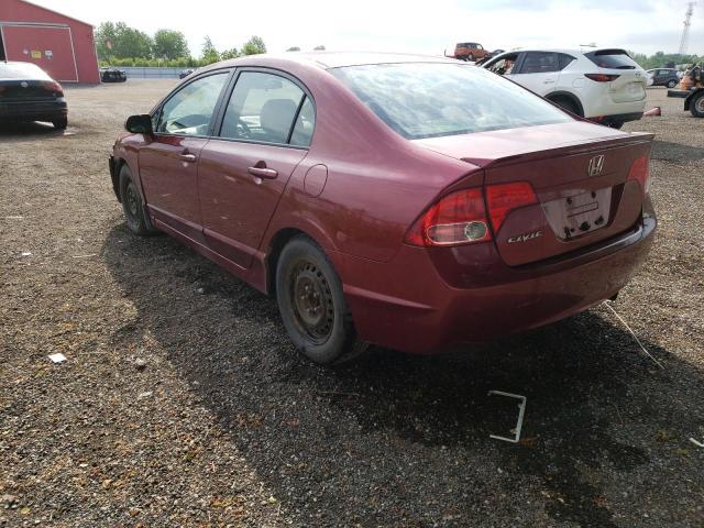 Photo 3 from auction – 2008 HONDA CIVIC LX with VIN 2HGFA16588H024815