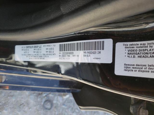 Photo 10 from auction – 2015 CHRYSLER 200 C with VIN 1C3CCCCG5FN565259