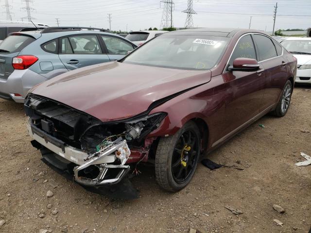 Photo 2 from auction – 2016 HYUNDAI GENESIS 3. with VIN KMHGN4JE6GU121020