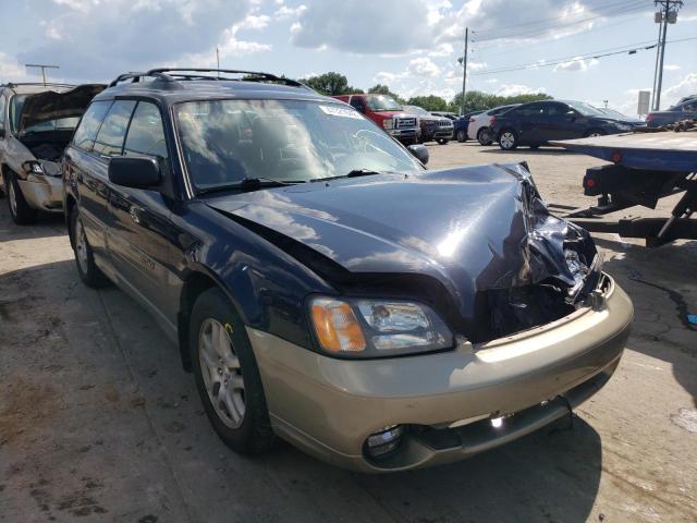 SUBARU LEGACY OUT 2002 with VIN 4S3BH675527635649 - Photo from auction