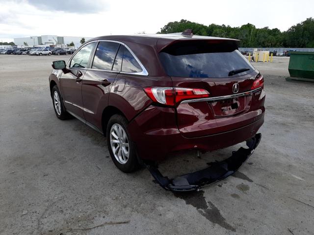Photo 3 from auction – 2016 ACURA RDX TECHNO with VIN 5J8TB3H5XGL016709