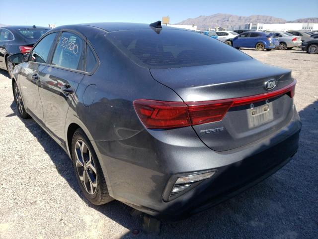Photo 3 from auction – 2020 KIA FORTE FE with VIN 3KPF24AD4LE231573