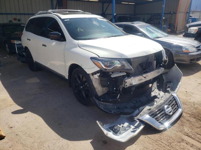 NISSAN PATHFINDER 2017 with VIN 5N1DR2MM2HC659221 - Photo from auction