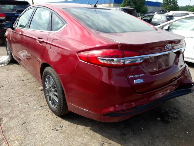 Photo 3 from auction – 2017 FORD FUSION SE with VIN 3FA6P0H72HR413322