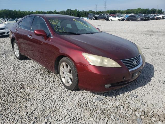 LEXUS ES 350 2008 with VIN JTHBJ46GX82175498 - Photo from auction